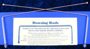 Small Brass Dowsing Rods and Divining Rods for Chakras and Auric Energy Fields