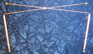Large Copper Dowsing Rods and Divining Rods for Chakras and Auric Energy Fields